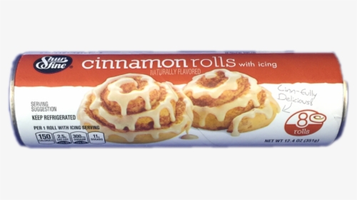 Shurfine Cinnamon Rolls With Icing, - Cinnamon Roll, HD Png Download, Transparent PNG