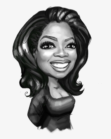 Oprah Winfrey Easy Drawing, HD Png Download, Transparent PNG