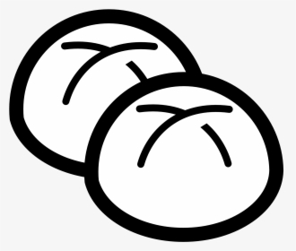 Cinnamon Roll Clipart Png 18058 - Bun Clipart Black And White, Transparent Png, Transparent PNG