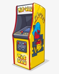 Arcade Machine Logo Png , Png Download - Pacman Video Game Clipart, Transparent Png, Transparent PNG
