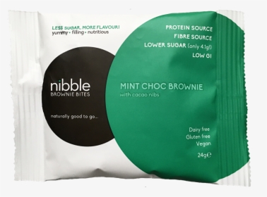 Nibble Choc Mint Brownie - Paper, HD Png Download, Transparent PNG