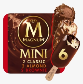 8999999048846 Mn Mini Classic Almond Brownie - Mini Magnum Classic Ice Cream, HD Png Download, Transparent PNG