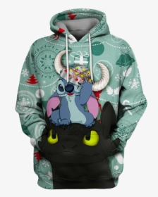 Gearhuman 3d Stitch And Toothless In Christmas Tshirt - Lion King Hoodie, HD Png Download, Transparent PNG