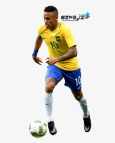 Neymar 10 Png Brazil - Neymar Render, Transparent Png, Transparent PNG