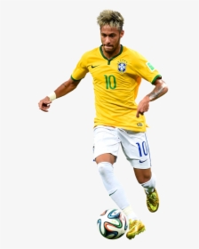 Neymar Junior Seleccion Brasil Png Football - Neymar 2018 Brasil Png, Transparent Png, Transparent PNG
