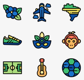 South America Icons, HD Png Download, Transparent PNG