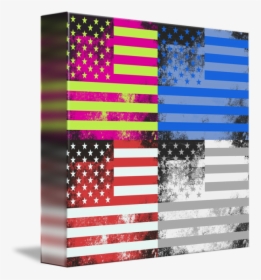 American Flag Grunge Png , Png Download - Usa Flag Pop Art, Transparent Png, Transparent PNG