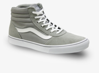 Vans Maddie Hi Grey White - Skate Shoe, HD Png Download, Transparent PNG
