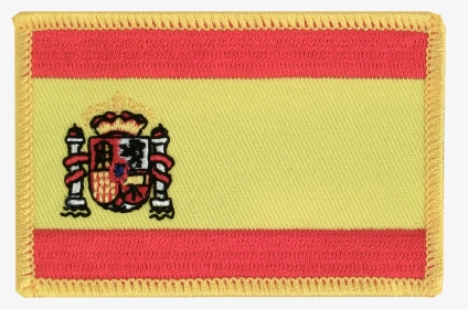 Spain With Crest Flag Patch - Spain Flags, HD Png Download, Transparent PNG