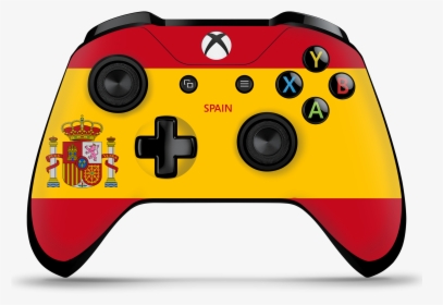 Xbox One Spain Flag Controller Skin - Game Controller, HD Png Download, Transparent PNG