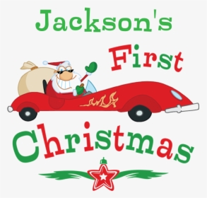 Custom 1st Christmas Banner Clipart , Png Download, Transparent Png, Transparent PNG
