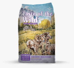 Ancient Mountain Canine Recipe With Roasted Lamb Package - Taste Of The Wild Ancient Grains, HD Png Download, Transparent PNG