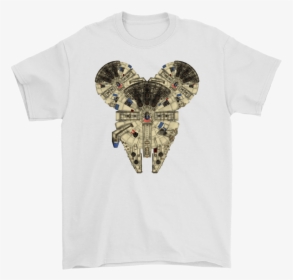 Millennium Falcon Mickey Mouse Disney Star Wars Shirts - Blues Stanley Cup Shirts, HD Png Download, Transparent PNG