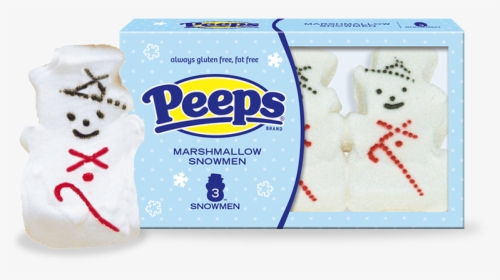 Peeps Snowman, HD Png Download, Transparent PNG