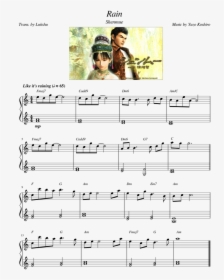 Shenmue Main Theme Piano Sheet Music, HD Png Download, Transparent PNG
