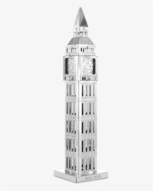 Metal Earth Architecture Big Ben Tower - Clock Tower, HD Png Download, Transparent PNG