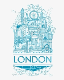 Big Ben Poster London Art Illustration - Big Ben, HD Png Download, Transparent PNG