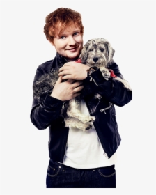Ed Sheeran, Dog, And Ed Image - Ed Sheeran, HD Png Download, Transparent PNG
