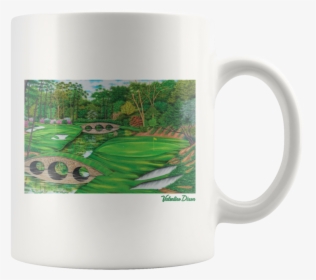Valentino Dixon Augusta National Painting Mug - Golf Course Drawings, HD Png Download, Transparent PNG