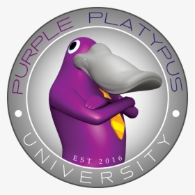 Idea Series Representative - Cartoon Purple Platypus, HD Png Download, Transparent PNG