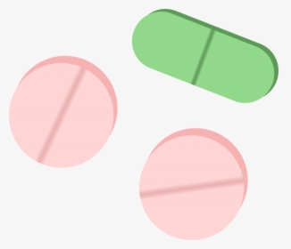 Pink And Green Tablets Png Image - Pink Pills Png, Transparent Png, Transparent PNG