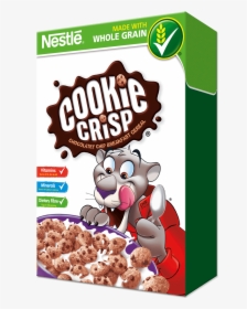 Cookie Crisp Chocolate Chip - Nestle Cereal Cookie Crisp, HD Png Download, Transparent PNG