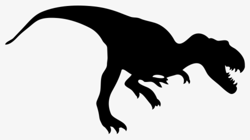 Dinosaur Mapusaurus Shape Png - Dinosaur Silhouette, Transparent Png, Transparent PNG