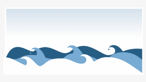 Sea Waves - Sea Waves Vector Sea, HD Png Download, Transparent PNG