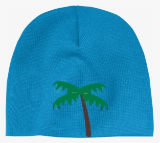 Palm Tree Emoji Cp91 100% Acrylic Beanie - Beanie, HD Png Download, Transparent PNG