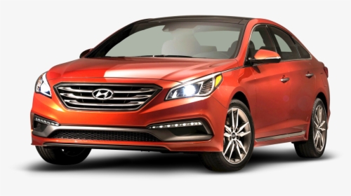 Hyundai Sonata Red Car Png Image - Hyundai Car Png, Transparent Png, Transparent PNG
