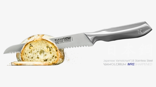 Kleva Cut Master Series Professional Bread Knife - Utility Knife, HD Png Download, Transparent PNG