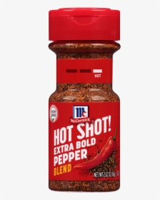Hot Shot Extra Bold Pepper Blend - Mccormick Hot Shot Extra Bold Pepper Blend, HD Png Download, Transparent PNG