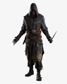 Black Assassin's Creed Character, HD Png Download, Transparent PNG