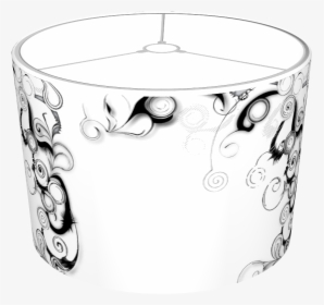 Black And White Swirls And Twirls - Bangle, HD Png Download, Transparent PNG