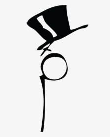 Monocle Top Hat Background - Monocle And Top Hat Art, HD Png Download, Transparent PNG