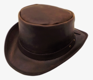 Leather Coachman Top Hat By One Fresh Hat - Cowboy Hat, HD Png Download, Transparent PNG
