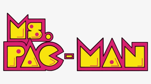 Ms Pac Man Logo - Ms Pacman Logo Png, Transparent Png, Transparent PNG