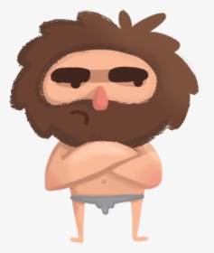 Space Caveman Stickers Messages Sticker-1 - Illustration, HD Png Download, Transparent PNG