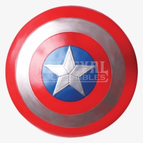 Kids Captain America Costume Shield - Plastic Captain America Shield Toy, HD Png Download, Transparent PNG