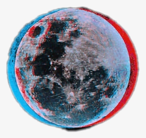Planet Transparent Vaporwave - Full Moon, HD Png Download, Transparent PNG