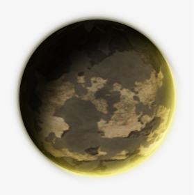 Yellow Atmosphere Planet - Circle, HD Png Download, Transparent PNG