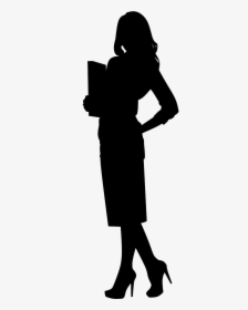 Career, Business, Woman, Silhouette, Office, Worker, - Business Woman Silhouette Png, Transparent Png, Transparent PNG