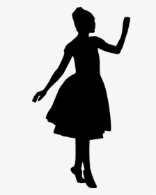 Ballerina-silhouette - Girl Silhouette No Background Clipart, HD Png Download, Transparent PNG