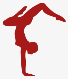 Transparent Handstand Clipart - Acro Dance Clip Art, HD Png Download, Transparent PNG
