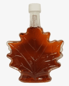 Hillegas Sugar Camp Glass Maple Leaf Syrup - Maple Syrup Bottle Transparent, HD Png Download, Transparent PNG