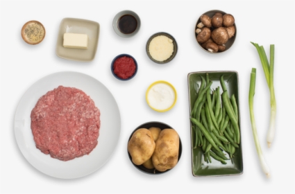 Shepherd S Pie With Green Beans & Mushrooms - Patty, HD Png Download, Transparent PNG