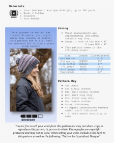 Verity Beanie, Slouch, Or Messy Bun Free Crochet Pattern - Beanie, HD Png Download, Transparent PNG