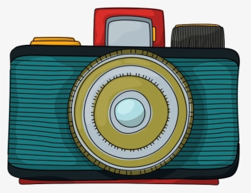 Photographic Film Cartoon Camera Drawing - Cartoon Camera Png, Transparent Png, Transparent PNG