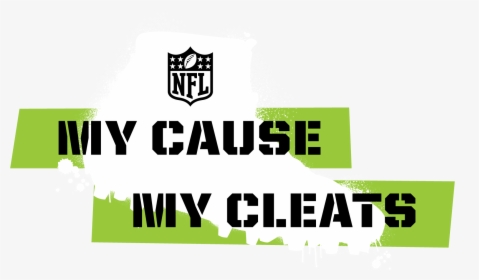 My Cause My Cleats Logo Nfl, HD Png Download, Transparent PNG