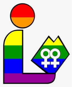 Pride Homosexual Rainbow Library Logo 2 - Homosexual Logo, HD Png Download, Transparent PNG